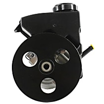 Power Steering Pump, With Reservoir, 6 Cyl 3.1L, With Pulley - 