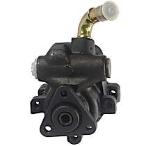 Power Steering Pump, 6 Cyl 4.0L, Without Reservoir, Without Pulley, DNJ Power Steering Pump - 
