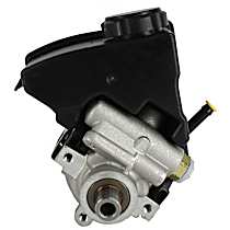 Power Steering Pump, EngineVin : M, OHV, 12 Valve, With Reservoir, 6 Cyl 3.1L, Without Pulley, DNJ Power Steering Pump - 
