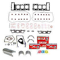 Engine Rebuild Kit, 6 Cyl 2.7L, DOHC, 24 Valve, With Rod Bearing With .002 Over O/D - 