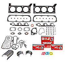 Engine Rebuild Kit, 6 Cyl 3.3L, Eng. VIN: R, OHV, 12 Valve, Engines With Stamped Steel Valve Covers, Without Int. Gaskets - 