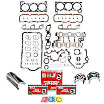 Engine Rebuild Kit, 6 Cyl 4.0L, OHV, 12 Valve, Without Oil Pump & Timing Belt Or Timing Kit - 