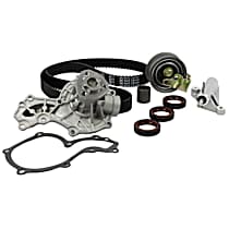 Timing Belt Kit, With 153 Teeth Belt, Water Pump Included, 4 Cyl 1.8L - 