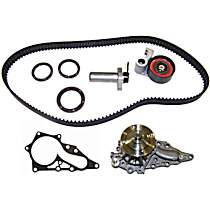 Timing Belt Kit, With 11 Bolt Design Pump, Water Pump Included, 6 Cyl 3.0L - 
