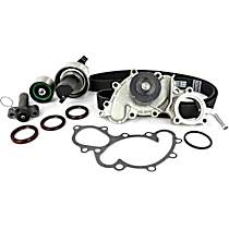 Timing Belt Kit, With Outlet Tube At Thermostat, Water Pump Included, 6 Cyl 3.0L - 