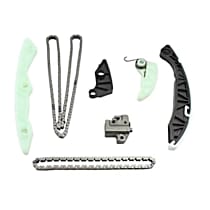 Timing Chain Kit, DOHC, 16 valve, Set, 4 Cyl 2.4L - Upper and Lower