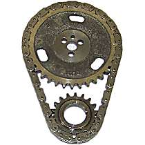 Timing Chain Kit, For Engines With Balance Shaft; With 46 Link Silent Type Chain, 4.3L