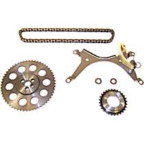Timing Chain Kit, For Engines With Balance Shaft; With 72 Link Roller Type Chain, 6 Cyl 4.3L