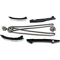 Timing Chain Kit, EngineVin : 6, SOHC, 16 Valve, Without Vvt Cam Gear(S), 8 Cyl 6.2L, DNJ Timing Chain Kit - 