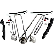 Timing Chain Kit, enginedesignationname: 99F, VIN: F, DOHC, 32 Valve, Without VVT Cam Gear(s), 8 Cyl 5.0L, DNJ Timing Chain Kit - 
