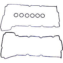 Valve Cover Gasket, DOHC Engine, 24 Valve, With Spark Plug Tube Seals Grommets If Applicable, 6 Cyl 2.7L