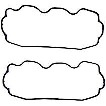 Valve Cover Gasket, 6G72 Engine, VIN H, SOHC Engine, 12 Valve, Without Spark Plug Tube Seals Grommets, 3.0L