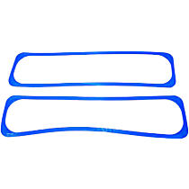 Valve Cover Gasket, LT1 Engine, VIN P, OHV Engine, 16 Valve, Without Spark Plug Tube Seals Grommets, 8 Cyl 5.7L