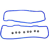 Valve Cover Gasket, VIN T, OHV Engine, 12 Valve, With Spark Plug Tube Seals Grommets If Applicable, 6 Cyl 3.1L