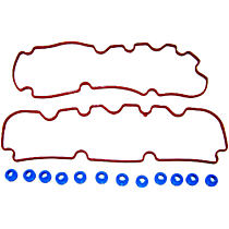 Valve Cover Gasket, VIN 4, Supercharged, OHV Engine, 12 Valve, Without Spark Plug Tube Seals Grommets, 6 Cyl 3.8L