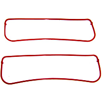 Valve Cover Gasket, VIN E, OHV Engine, 12 Valve, With Spark Plug Tube Seals Grommets If Applicable, 6 Cyl 3.4L