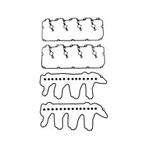 Valve Cover Gasket, enginedesignationname : LMM, EngineVin : 6, Turbocharged, OHV, DIESEL, Duramax, 32 Valve, With Spark Plug Tube Seals And Grommets If Required, 8 Cyl 6.6L