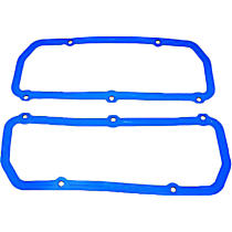 Valve Cover Gasket, OHV Engine, 12 Valve, With Spark Plug Tube Seals Grommets If Applicable, 6 Cyl 3.8L