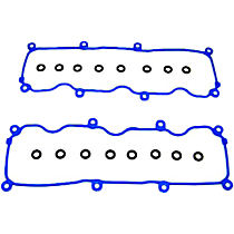 Valve Cover Gasket, VIN U, OHV Engine, With Vulcan Engine, 12 Valve, With Spark Plug Tube Seals Grommets If Applicable, 6 Cyl 3.0L