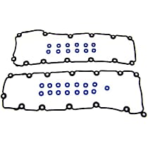 Valve Cover Gasket, SOHC Engine, With Triton Engine, 16 Valve, With Spark Plug Tube Seals Grommets If Applicable, 8 Cyl 5.4L