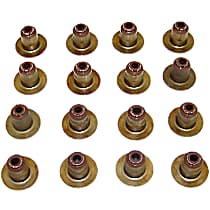 Valve Stem Seal - Direct Fit, Set of 16