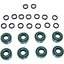 Valve Stem Seal - Direct Fit, Set of 8
