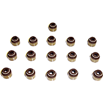 Valve Stem Seal - Direct Fit, Set of 16