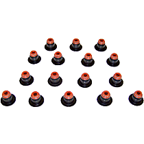 Valve Stem Seal - Direct Fit, Set of 16