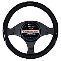 3342BK Conform Grip Gem Grip Steering Wheel Cover - Black, Vinyl, Universal 14.5-15.5 in., Slip-On, Sold individually