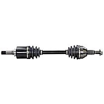 Front, Driver Side Axle Assembly, New, 3.6L 6Cyl