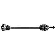 Front, Passenger Side Axle Assembly, GAS, Front Wheel Drive; Ref# 60-7347, New, FWD