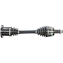 Rear, Driver Side Axle Assembly,   ; Ref# 0-932, New, 2.2L 6Cyl Manual, Transmission, Sedan