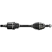 Front, Driver Side Axle Assembly, Turbocharged,  ; Ref# 60-9326, New, 1.6L 4Cyl Manual, Transaxle
