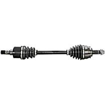 Front, Driver Side Axle Assembly, Naturally Aspirated,  ; Ref# 60-932, New, 1.6L 4Cyl Manual, Transaxle