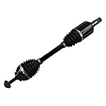 Front, Driver Side Axle Assembly, Turbocharged, GAS, Front Wheel Drive, New, FWD, 2.0L 4Cyl Automatic, Transaxle