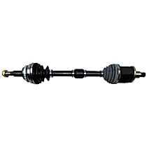 Front, Driver Side Axle Assembly, All Wheel Drive, New, AWD, 3.5L 6Cyl