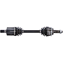 Front, Driver Side Axle Assembly, Turbocharged, GAS, Sport Utility, All Wheel Drive, Automatic Transaxle, New, AWD