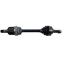 Front, Driver Side Axle Assembly, New