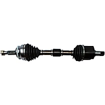 Front, Driver Side Axle Assembly, Naturally Aspirated, Front Wheel Drive, 3.8L 6Cyl, New, FWD, Automatic Transaxle