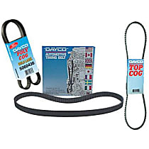 17370 Dayco Gold Label Top Cog Series Accessory Drive Belt - V-belt, Direct Fit, Sold individually
