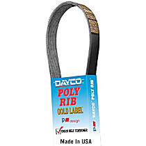 Main Drive Serpentine belt, 8 Cyl 6.7L, Single Alt.