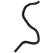 87980 Heater Hose - Black, EPDM Rubber, Direct Fit, Sold individually