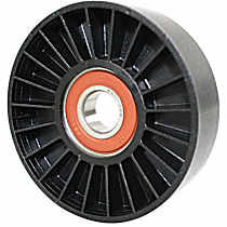 Accessory Belt Idler Pulley, 6 Cyl 3.7L, 3 1/2 in. Pulley - Smooth Pulley