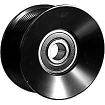 Accessory Belt Idler Pulley, 8 Cyl 6.7L, Dual Alts. - Grooved Pulley