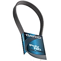 A060710 Dayco Poly Rib Series Serpentine Belt - Direct Fit, Sold individually