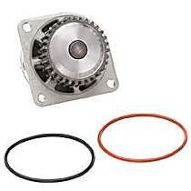 Water Pump, New, 6 Cyl 3.7L - 