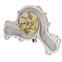 Water Pump, Replace Timing Belt with Pump, without Back Housing, New, OE Replacement Series - 