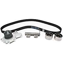 Timing Belt Kit, With Hydraulic Tensioner; Water Pump Driven By Timing Belt; Interference Engine, Water Pump Included, 4 Cyl 2.0L - 