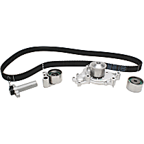 WP257K1A Timing Belt Kit, Water Pump Included