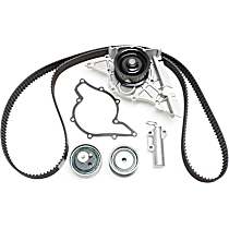 Timing Belt Kit, Interference Engine; Water Pump Driven By Timing Belt, Water Pump Included, 6 Cyl 2.7L - 